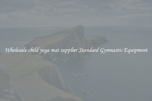 Wholesale child yoga mat supplier Standard Gymnastic Equipment