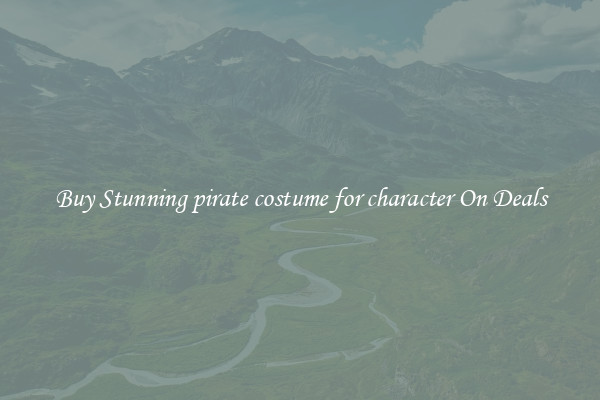 Buy Stunning pirate costume for character On Deals