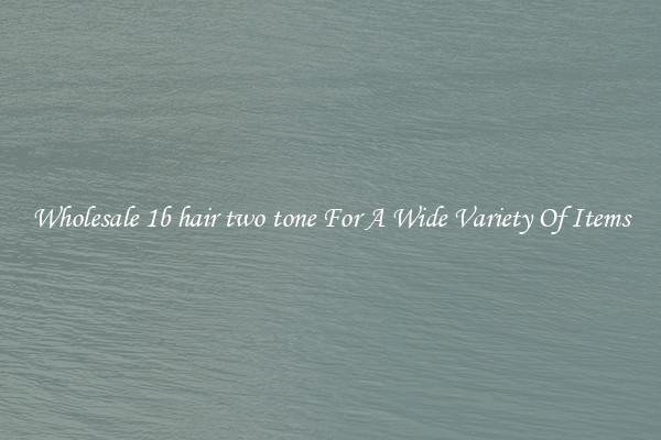 Wholesale 1b hair two tone For A Wide Variety Of Items