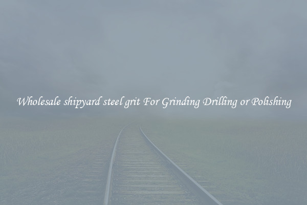 Wholesale shipyard steel grit For Grinding Drilling or Polishing